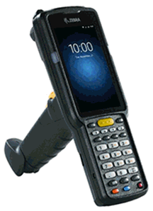 A barcode scanner with a white background AI-generated content may be incorrect.